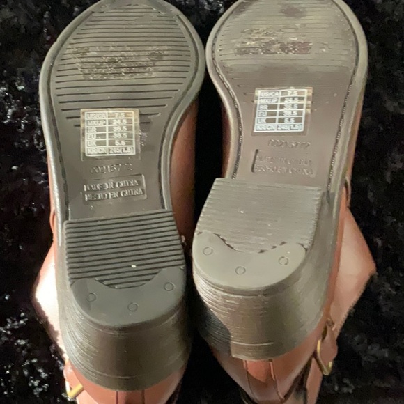 Short boots. Brown - Picture 4 of 6